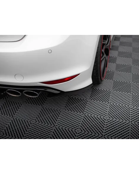 Maxton Design Rear Diffuser and Rear Side Splitters VW Golf R Mk7 Hatchback Maxton Design Rear Diffuser and Rear Side Splitters VW Golf R Mk7 Hatchback