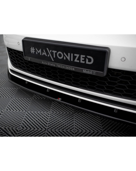 Maxton Design Front Splitter V.1 Volkswagen Golf GTI / GTD Mk7 Facelift Maxton Design Front Splitter V.1 Volkswagen Golf GTI / GTD Mk7 Facelift