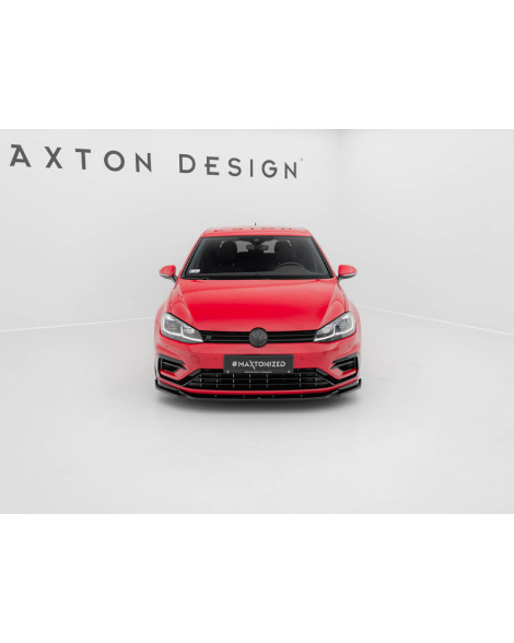 Maxton Design Front Splitter V.9 Volkswagen Golf R / R-Line Mk7 Facelift Maxton Design Front Splitter V.9 Volkswagen Golf R / R-Line Mk7 Facelift