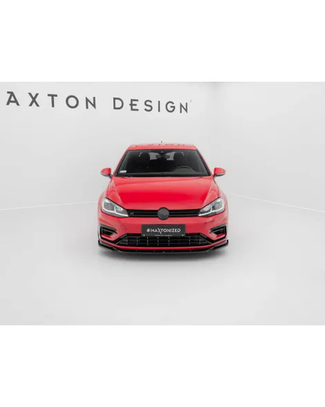 Maxton Design Front Splitter V.9 Volkswagen Golf R / R-Line Mk7 Facelift Maxton Design Front Splitter V.9 Volkswagen Golf R / R-Line Mk7 Facelift
