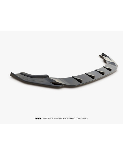 Maxton Design Front Splitter V.9 Volkswagen Golf R / R-Line Mk7 Facelift Maxton Design Front Splitter V.9 Volkswagen Golf R / R-Line Mk7 Facelift
