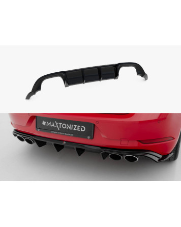Maxton Design Rear Valance V.3 Volkswagen Golf R Mk7 Facelift