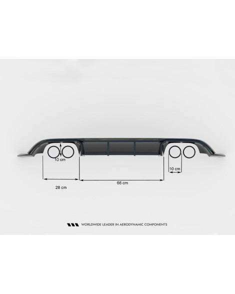 Maxton Design Rear Valance V.3 Volkswagen Golf R Mk7 Facelift Maxton Design Rear Valance V.3 Volkswagen Golf R Mk7 Facelift