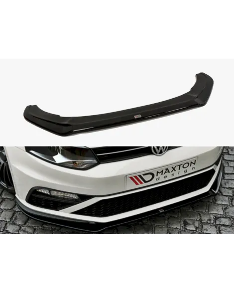 Maxton Design Front Splitter V.2 Volkswagen Polo GTI Mk5 Facelift Maxton Design Front Splitter V.2 Volkswagen Polo GTI Mk5 Facelift