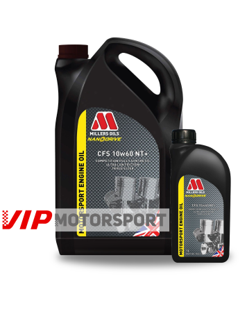 Millers Oils CFS 10w60 NT+ Fully Synthetic Nanodrive Engine Oil 1 Litre /5 Litre
