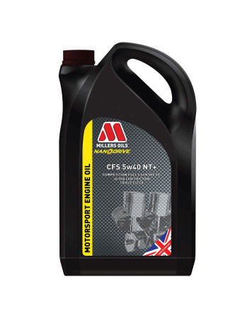 Millers Oils CFS 5w40 NT+ Fully Synthetic Nanodrive Engine Oil 1 Litre /5 Litre