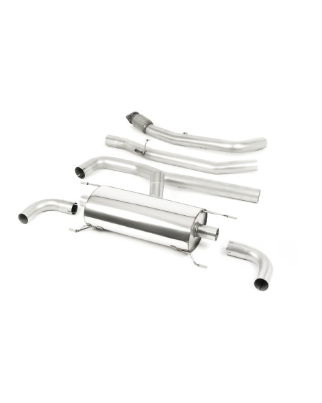 Milltek Non-Valved & Non-Resonated Cat-Back Exhaust System - OE Trims Alfa Romeo Giulia 2.0T Veloce (Non OPF/GPF) 2017-On Milltek Non-Valved & Non-Resonated Cat-Back Exhaust System - OE Trims Alfa Romeo Giulia 2.0T Veloce (Non OPF/GPF) 2017-On