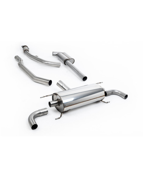 Milltek Non-Valved & Resonated Cat-Back Race Exhaust System - OE Trims Alfa Romeo Giulia 2.0T Veloce (Non OPF/GPF) 2017-On Milltek Non-Valved & Resonated Cat-Back Race Exhaust System - OE Trims Alfa Romeo Giulia 2.0T Veloce (Non OPF/GPF) 2017-On