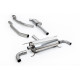 Milltek Non-Valved &amp; Resonated Cat-Back Race Exhaust System - OE Trims Alfa Romeo Giulia 2.0T Veloce (Non OPF/GPF) 2017-On