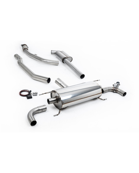 Milltek Valved & Resonated Cat-Back Race Exhaust System - OE Trims Alfa Romeo Giulia 2.0T Veloce (Non OPF/GPF) 2017-On Milltek Valved & Resonated Cat-Back Race Exhaust System - OE Trims Alfa Romeo Giulia 2.0T Veloce (Non OPF/GPF) 2017-On