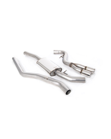 Milltek Cat-Back Exhaust System with Twin Polished Tips BMW 1 Series 123d M Sport E82 2008-2012 Milltek Cat-Back Exhaust System with Twin Polished Tips BMW 1 Series 123d M Sport E82 2008-2012