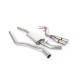 Milltek Cat-Back Exhaust System with Twin Polished Tips BMW 1 Series 123d M Sport E82 2008-2012