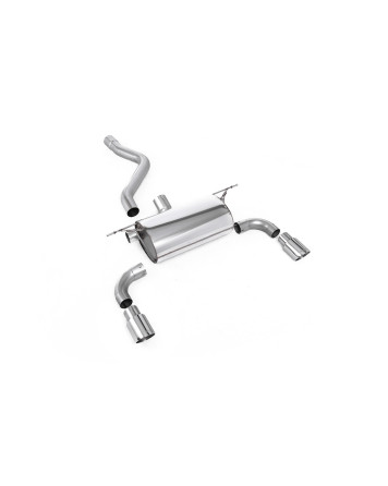 Milltek Road Rear Silencer with Polished Tips BMW 1 Series M135i (None xDrive) 2012-2016 Milltek Road Rear Silencer with Polished Tips BMW 1 Series M135i (None xDrive) 2012-2016