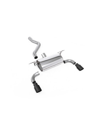 Milltek Road Rear Silencer with Cerakote Black Tips BMW 1 Series M135i (None xDrive) 2012-2016 Milltek Road Rear Silencer with Cerakote Black Tips BMW 1 Series M135i (None xDrive) 2012-2016