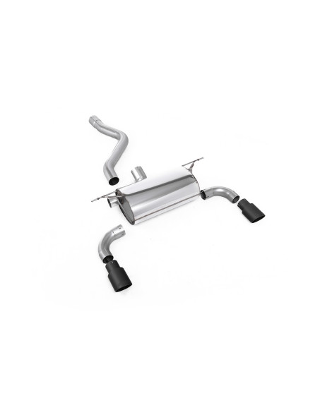 Milltek Road Rear Silencer with Cerakote Black Tips BMW 1 Series M135i (None xDrive) 2012-2016 Milltek Road Rear Silencer with Cerakote Black Tips BMW 1 Series M135i (None xDrive) 2012-2016