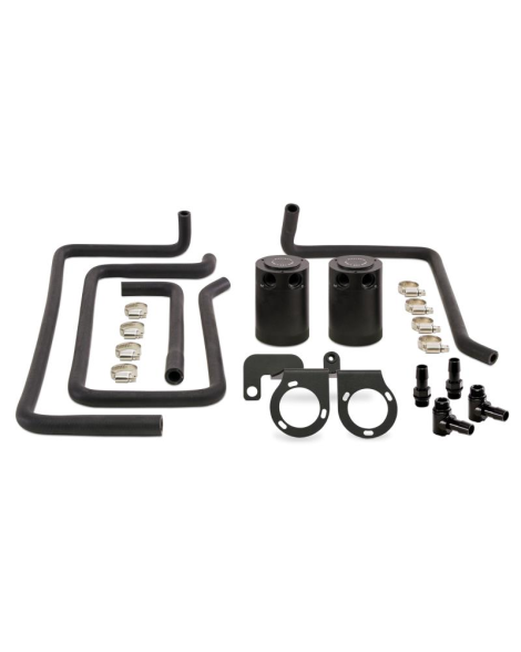 Nissan 370Z 2009+ Mishimoto Baffled Oil Catch Can System Nissan 370Z 2009+ Mishimoto Baffled Oil Catch Can System