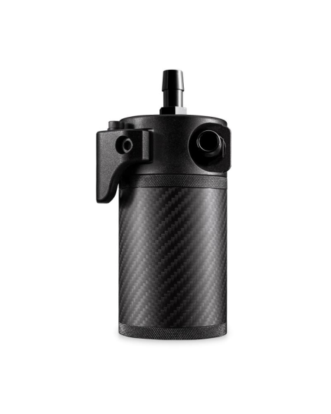 Universal Mishimoto Carbon Fibre Baffled Oil Catch Can Universal Mishimoto Carbon Fibre Baffled Oil Catch Can