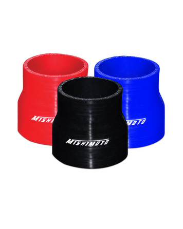 Mishimoto Silicone Transition Coupler - 63.5mm to 76mm, Various Colours