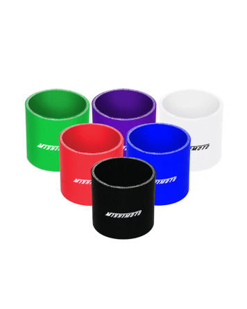 Mishimoto Straight Coupler - 76mm, Various Colours