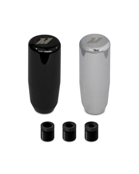 Mishimoto Weighted Shift Knob - Black, Silver