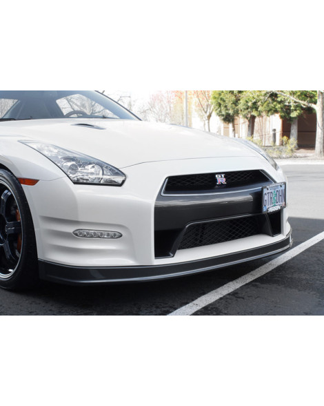 Nissan R35 GT-R 09-16 Perrin Performance License Plate Relocation Kit Nissan R35 GT-R 09-16 Perrin Performance License Plate Relocation Kit