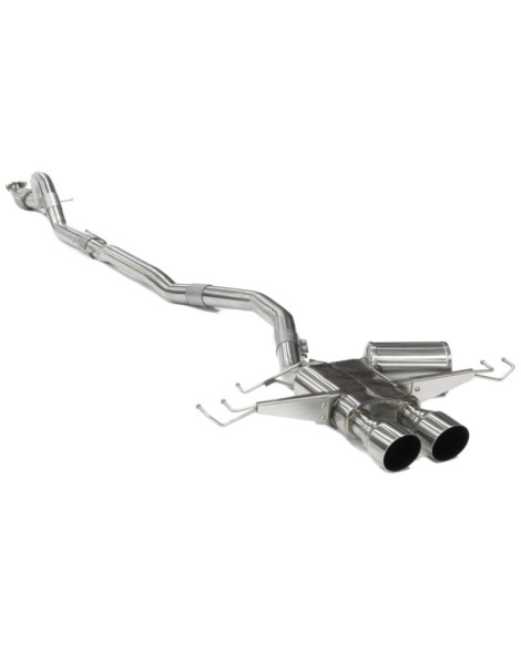 Honda Civic Type-R 17-19 Perrin Performance Catback Exhaust System Non-Resonated Honda Civic Type-R 17-19 Perrin Performance Catback Exhaust System Non-Resonated