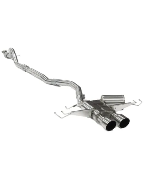 Honda Civic Type-R 17-19 Perrin Performance Catback Exhaust System Non-Resonated Honda Civic Type-R 17-19 Perrin Performance Catback Exhaust System Non-Resonated