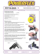 Ford Fiesta MK7/MK7.5 08-17 Powerflex Front Upper Engine Mount Insert PFF19-2025 Ford Fiesta MK7/MK7.5 08-17 Powerflex Front Upper Engine Mount Insert PFF19-2025