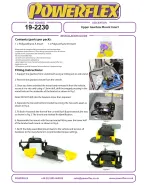 Ford Fiesta MK8/MK8.5 ST200 2017+ Powerflex Upper Gearbox Mount Insert PFF19-2230 Ford Fiesta MK8/MK8.5 ST200 2017+ Powerflex Upper Gearbox Mount Insert PFF19-2230