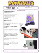 Mazda MX-5 NA NB NC ND 1989+ Powerflex Door Stop Bush Kit PFF36-607