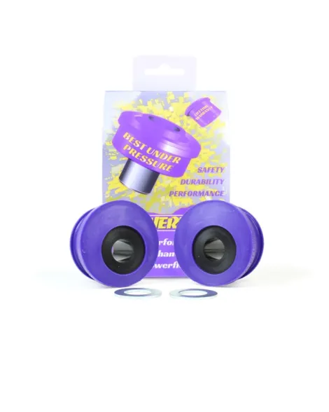 BMW E30 / E36 Inc M3 / Z1 / Z3 1982-2002 Powerflex Front Lower Wishbone Rear Bushes Caster Offset