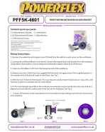 BMW E46 & Z4 Powerflex Front Wishbone Rear Bush & Bracket PFF5K-4601 BMW E46 & Z4 Powerflex Front Wishbone Rear Bush & Bracket PFF5K-4601