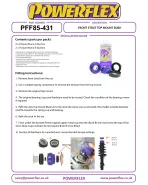 Audi TT MK1 8N 1999-2006 Powerflex Front Suspension Strut Top Mount Bushes -10mm PFF85-431 Audi TT MK1 8N 1999-2006 Powerflex Front Suspension Strut Top Mount Bushes -10mm PFF85-431