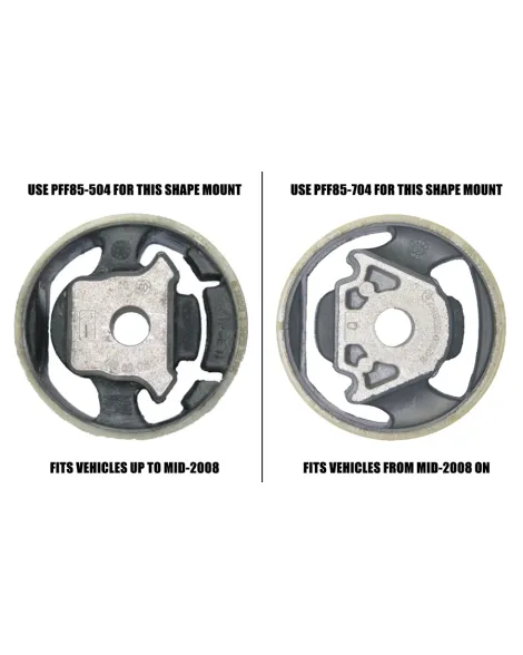 VW Golf MK5 Inc GTI & R32 / Golf MK6 Inc R Powerflex Lower Engine Mount Insert Large PFF85-504P VW Golf MK5 Inc GTI & R32 / Golf MK6 Inc R Powerflex Lower Engine Mount Insert Large PFF85-504P