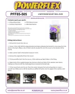 Audi TT MK1 8N 1999-2006 Powerflex Lower Engine Mount Small Bush PFF85-505 Audi TT MK1 8N 1999-2006 Powerflex Lower Engine Mount Small Bush PFF85-505