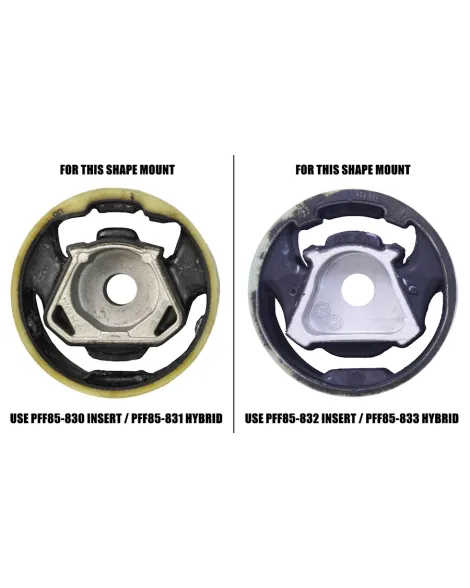 VW Golf MK7 GTI & R / Golf MK8 Powerflex Front Lower Engine Mount Hybrid Bush Large PFF85-831 VW Golf MK7 GTI & R / Golf MK8 Powerflex Front Lower Engine Mount Hybrid Bush Large PFF85-831