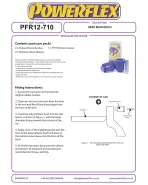 Toyota Aygo 2005+ Powerflex Rear Beam Bushes PFR12-710 Toyota Aygo 2005+ Powerflex Rear Beam Bushes PFR12-710