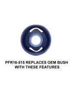 Fiat Abarth 500 595 695 2007+ Powerflex Rear Shock Absorber Top Mount Bushes 32mm PFR16-515 Fiat Abarth 500 595 695 2007+ Powerflex Rear Shock Absorber Top Mount Bushes 32mm PFR16-515