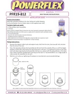 Ford Focus MK1 MK2 MK3 Inc ST & RS Powerflex Rear Trailing Arm Blade Bushes PFR19-812 Ford Focus MK1 MK2 MK3 Inc ST & RS Powerflex Rear Trailing Arm Blade Bushes PFR19-812
