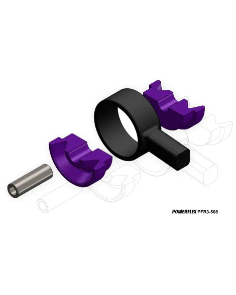 Audi TT MK1 8N 4WD 1999-2006 Powerflex Black Rear Trailing Arm Front Bushes PFR3-508BLK Audi TT MK1 8N 4WD 1999-2006 Powerflex Black Rear Trailing Arm Front Bushes PFR3-508BLK