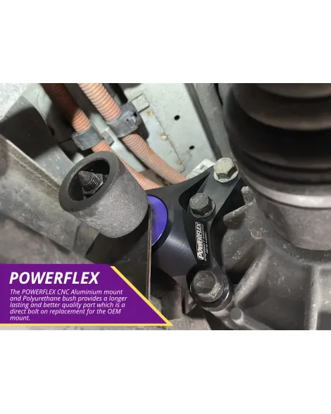 Mitsubishi Outlander PHEV 2013+ Powerflex Rear Motor Mount Front Bush & Bracket PFR44-630 Mitsubishi Outlander PHEV 2013+ Powerflex Rear Motor Mount Front Bush & Bracket PFR44-630