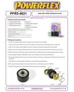 BMW E46 M3 / Z4M E85 E86 Powerflex Rear Diff Front Mounting Bushes PFR5-4621 BMW E46 M3 / Z4M E85 E86 Powerflex Rear Diff Front Mounting Bushes PFR5-4621