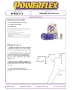 VW Lupo 1999-2006 Powerflex Rear Beam Mounting Bushes PFR85-615 VW Lupo 1999-2006 Powerflex Rear Beam Mounting Bushes PFR85-615