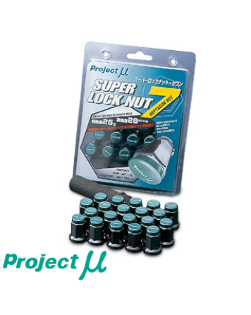 Project Mu PMU Genuine Super Lock Nut 7 Heptagon Nut Wheel Set M12x1.25 (20pcs)