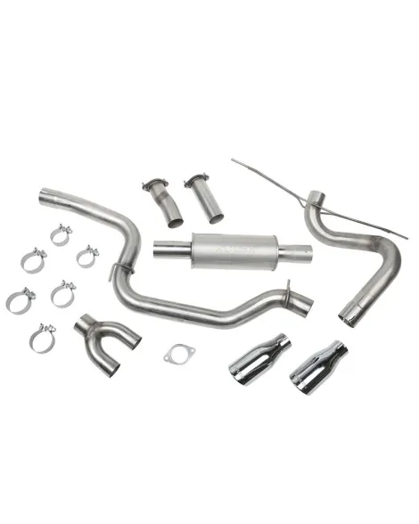 Ford Focus ST 12-19 ROUSH High-Flow Exhaust Kit Ford Focus ST 12-19 ROUSH High-Flow Exhaust Kit