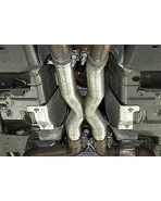 Ford Mustang GT 5.0L Coyote V8 15-23 ROUSH Resonator Delete X-Pipe