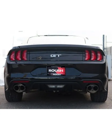 Ford Mustang 5.0L V8 GT 18-22 ROUSH Axle-Back Exhaust Kit Ford Mustang 5.0L V8 GT 18-22 ROUSH Axle-Back Exhaust Kit