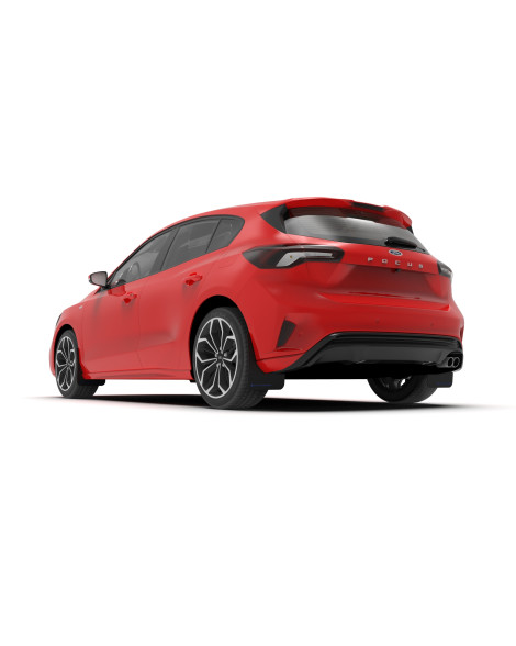 Ford Focus ST Hatch 19-23 MK4 Rally Armor Mud Flaps Ford Focus ST Hatch 19-23 MK4 Rally Armor Mud Flaps