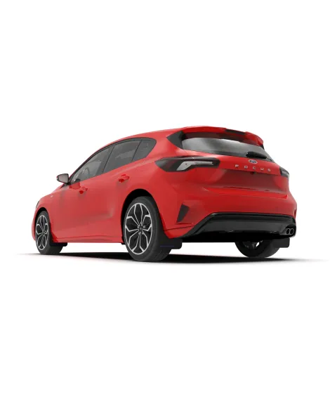 Ford Focus ST Hatch 19-23 MK4 Rally Armor Mud Flaps Ford Focus ST Hatch 19-23 MK4 Rally Armor Mud Flaps