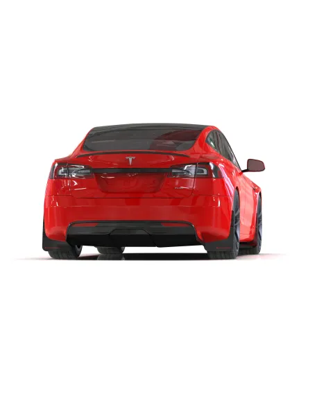Tesla Model S & S Plaid 21-23 Rally Armor Mud Flaps Tesla Model S & S Plaid 21-23 Rally Armor Mud Flaps